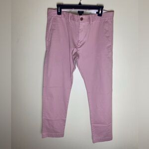 Women’s JCREW flex Slacks/dress pants color soft pink size W33/L30 nwt.